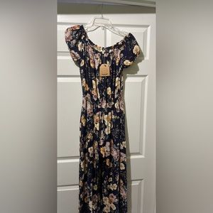 Boutique Floral Romper Dress